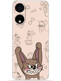 Cute jerry Soft Mobile Cover for Oppo A58 (5G)