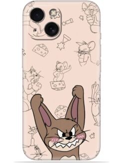 Cute jerry Soft Mobile Cover for Apple Iphone 15