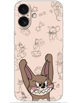 Cute jerry Soft Mobile Cover for Apple Iphone 16 Plus