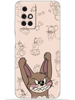 Cute jerry Soft Silicone Mobile Case for Xiaomi Redmi 10 Prime (2022)