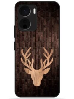 Deer design Glossy Metal TPU Phone Cover for Vivo Y56 (5G)
