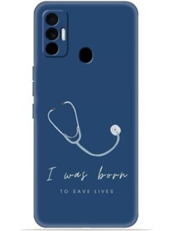 Doctor icon Soft Silicone Mobile Case for Tecno Spark 7
