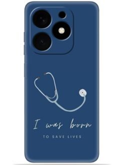 Doctor icon Soft Silicone Mobile Case for Tecno Spark Go (2024)