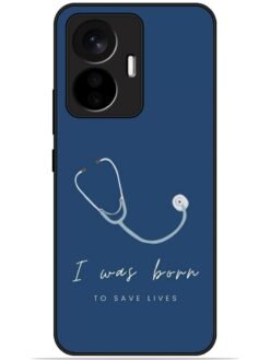 Doctor icon Glossy Metal TPU Phone Cover for Vivo T1 (44W)