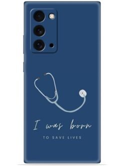 Doctor icon Soft Mobile Cover for Samsung Galaxy Note 20