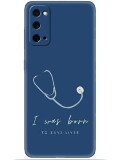Doctor icon Soft Mobile Cover for Samsung Galaxy S20