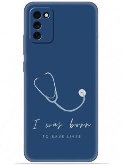 Doctor icon Soft Mobile Cover for Samsung Galaxy A03S