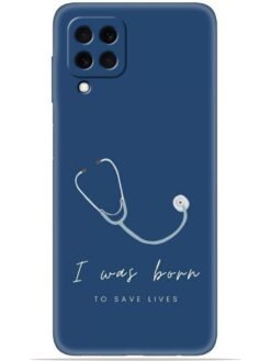 Doctor icon Soft Mobile Cover for Samsung Galaxy M32 (4G)
