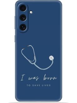 Doctor icon Soft Mobile Cover for Samsung Galaxy M55 (5G)