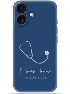 Doctor icon Soft Mobile Cover for Apple Iphone 16 Plus