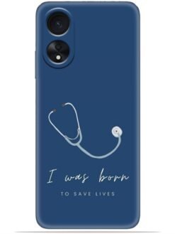 Doctor icon Soft Silicone Mobile Case for Oppo A17