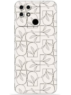 Floral line art Soft Silicone Mobile Case for Realme Narzo 50A