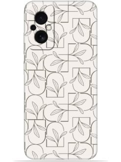 Floral line art Soft Silicone Mobile Case for Poco M4 (5G)