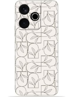 Floral line art Soft Silicone Mobile Case for Xiaomi Redmi 13 (5G)