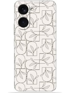 Floral line art Soft Silicone Mobile Case for Vivo Y18/Y18E/Y18i/Y18T