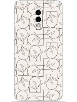Floral line art Soft Mobile Cover for Oneplus 7