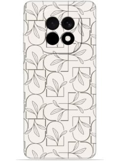 Floral line art Soft Mobile Cover for Realme C63 (5G)