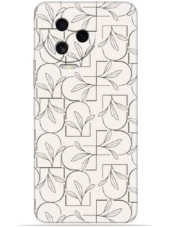Floral line art Soft Mobile Cover for Infinix Note 12 Pro (4G)