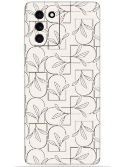 Floral line art Soft Mobile Cover for Samsung Galaxy S10 Lite