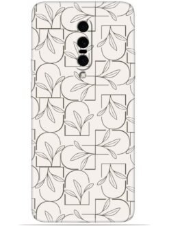 Floral line art Soft Mobile Cover for Oneplus 7 Pro/7T Pro
