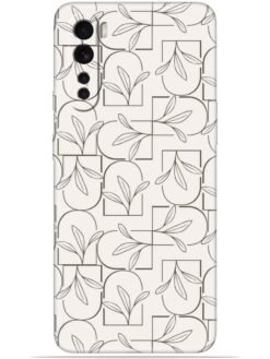 Floral line art Soft Mobile Cover for Oneplus Nord