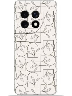 Floral line art Soft Mobile Cover for Oneplus 11R (5G)