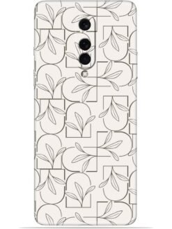 Floral line art Soft Mobile Cover for Oneplus 8