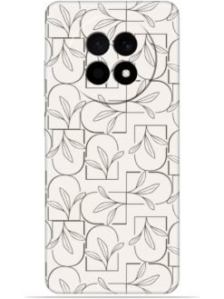 Floral line art Soft Mobile Cover for Realme 13 (5G)