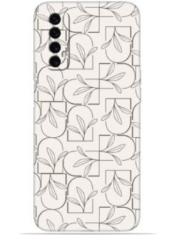 Floral line art Soft Mobile Cover for Realme Narzo 20 Pro
