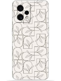 Floral line art Soft Mobile Cover for Realme 9 (4G)