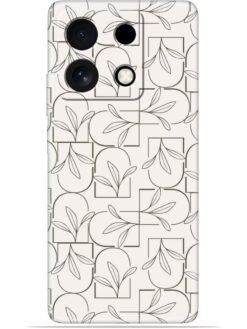 Floral line art Soft Mobile Cover for Xiaomi Redmi Note 13 Pro (5G)