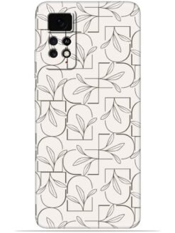 Floral line art Soft Mobile Cover for Xiaomi Redmi Note 11 Pro Plus (5G)