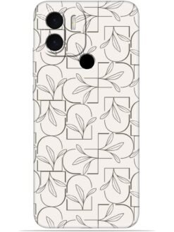Floral line art Soft Mobile Cover for Poco C50