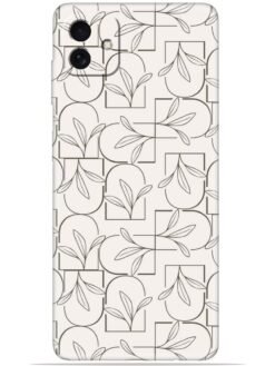Floral line art Soft Mobile Cover for Samsung Galaxy A04