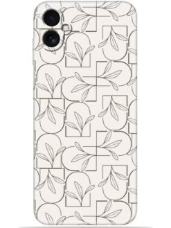 Floral line art Soft Mobile Cover for Samsung Galaxy A04E