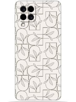Floral line art Soft Mobile Cover for Samsung Galaxy M33 (5G)