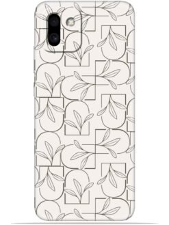 Floral line art Soft Silicone Mobile Case for Samsung Galaxy A03