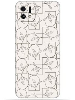 Floral line art Soft Silicone Mobile Case for Oppo A16K - A16E