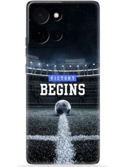 Football vectory begins Soft Mobile Cover for Motorola Moto Edge 50 (5G)