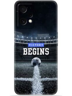 Football vectory begins Soft Mobile Cover for Oneplus Nord Ce 2 Lite (5G)