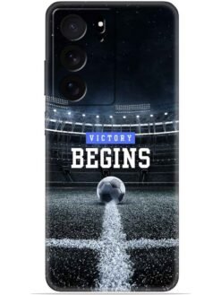 Football vectory begins Soft Mobile Cover for Realme 14X