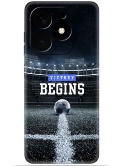 Football vectory begins Soft Mobile Cover for Tecno Spark 20/20C