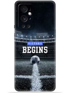 Football vectory begins Soft Mobile Cover for Oneplus 9 Pro (5G)