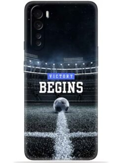 Football vectory begins Soft Mobile Cover for Oneplus Nord