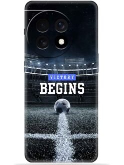 Football vectory begins Soft Mobile Cover for Oneplus 11 (5G)
