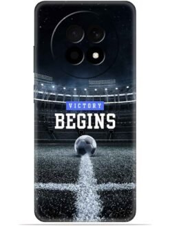 Football vectory begins Soft Mobile Cover for Realme Narzo 70X (5G)
