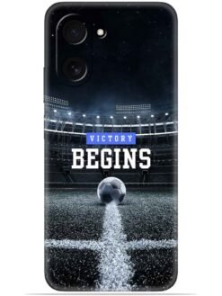 Football vectory begins Soft Mobile Cover for Realme 10 Pro (5G)