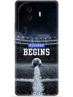 Football vectory begins Soft Mobile Cover for Oppo Reno 11 Pro (5G)