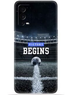 Football vectory begins Soft Mobile Cover for Oppo A55