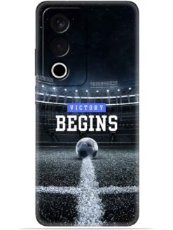 Football vectory begins Soft Mobile Cover for Oppo A3 Pro (5G)
